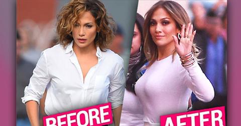 //jennifer lopez plastic surgery boob job pp