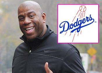 //magic johnson buys dodgers splash