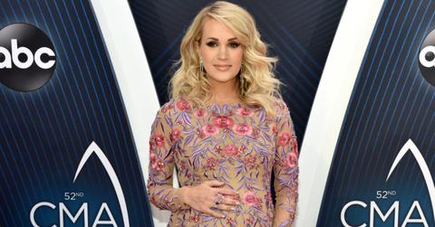 Carrie Underwood Boy Country Music Awards Red Carpet Arrivals