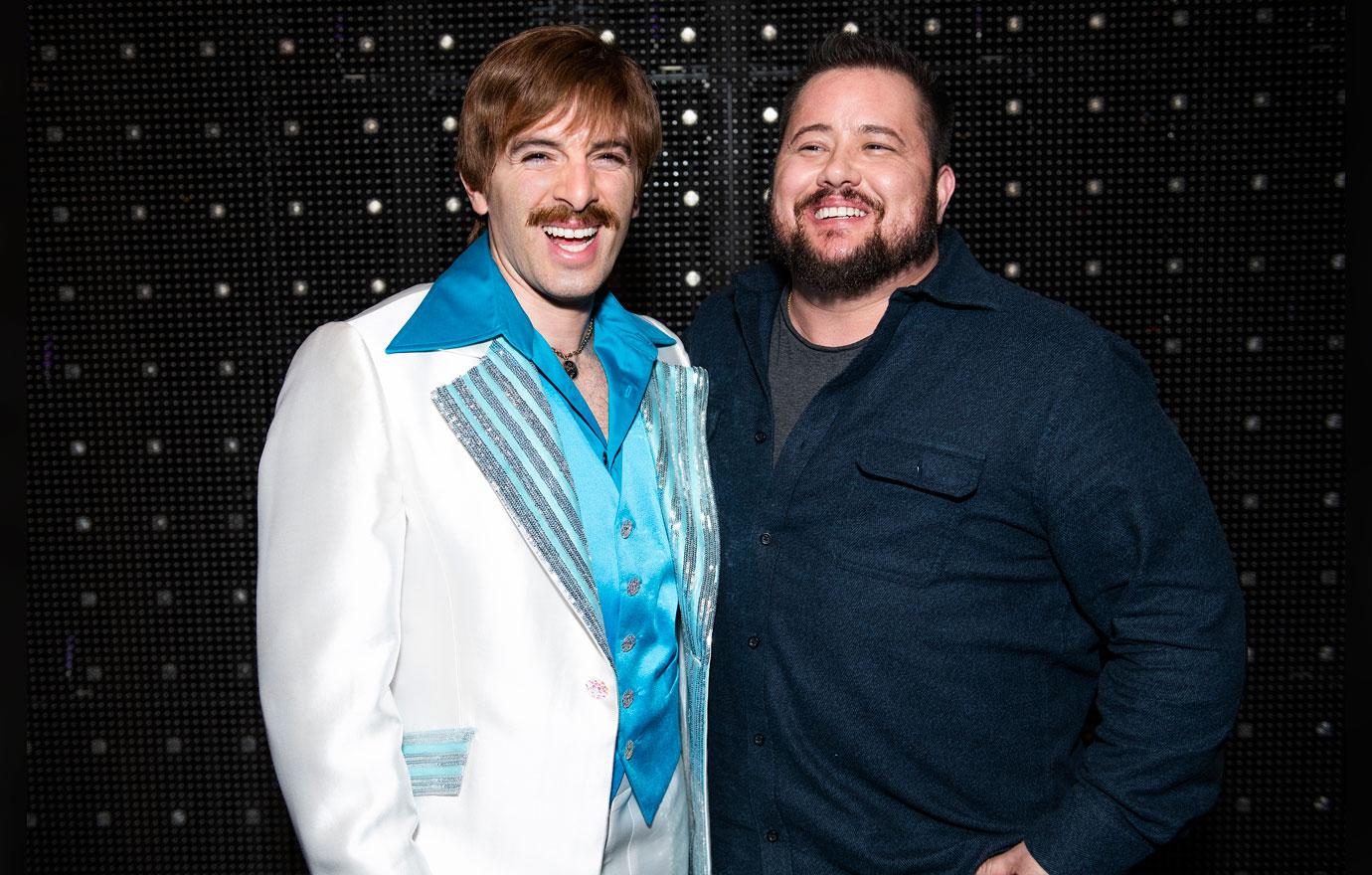 Chaz Bono Visits Backstage At Cher Show On Broadway