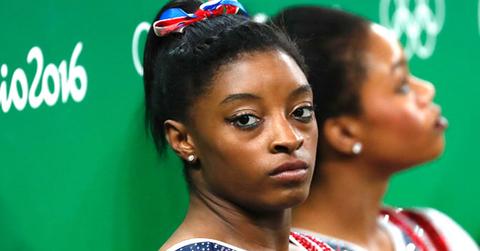 //simone biles biological mom drugs slams grandfather olympics pp