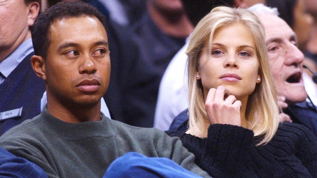 Photo of Tiger Woods, Elin Nordegren