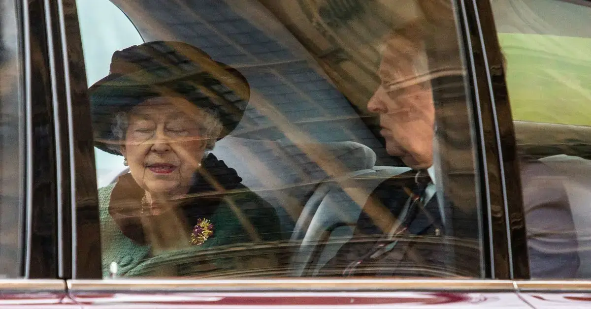 Photo of Queen Elizabeth, Prince Andrew