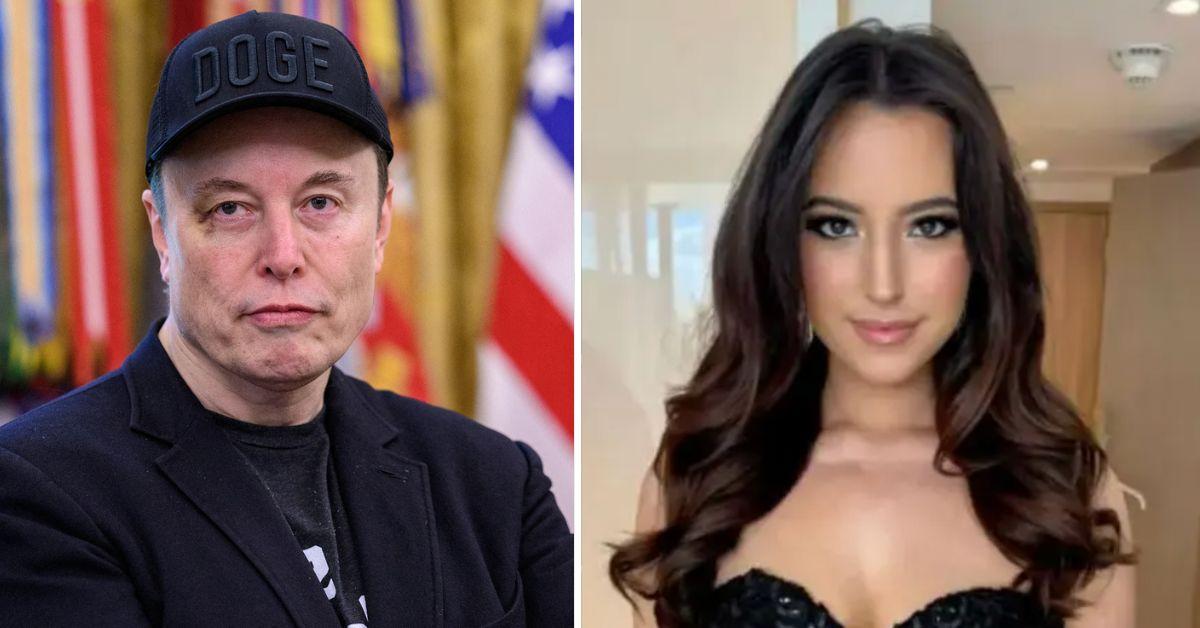 Photo of Elon Musk and Ashley St. Clair