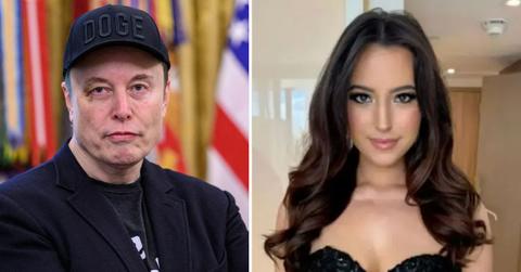 Photo of Elon Musk and Ashley St. Clair