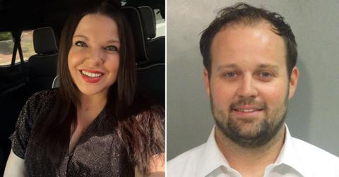 Composite photo of Amy Duggar and Josh Duggar