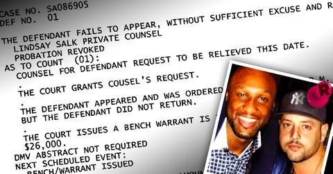 Lamar Odom BFF Suspected Heroin Overdose Warrant Death