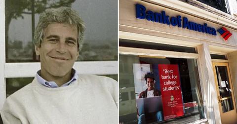 jeffrey epstein, bank of america
