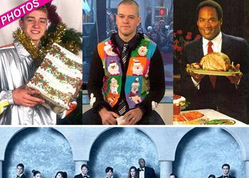 //awkward celebrity christmas cards