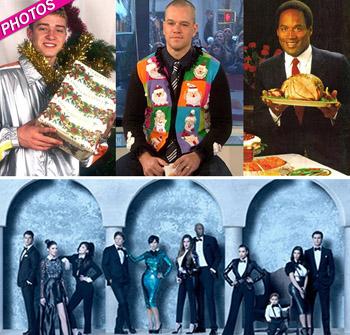 //awkward celebrity christmas cards