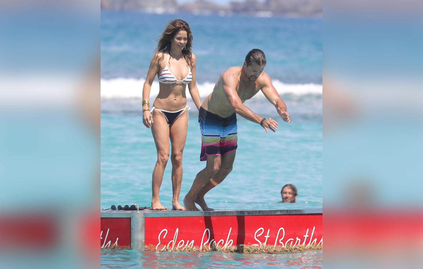 Brooke Burke Bikini Body Beach St Barts