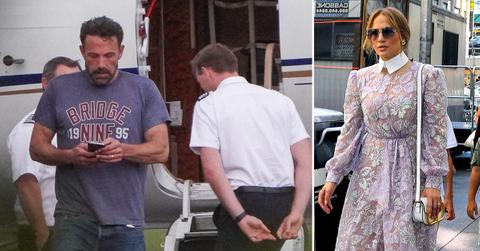 ben affleck jet georgia wedding no j lo photos