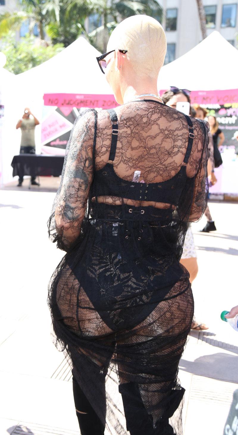 Blac Chyna Wears Sexy Outfit at Amber Rose's SlutWalk