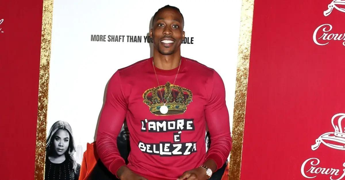 dwight howard on red carpet