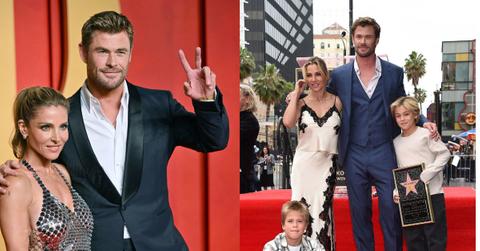 Photo of Chris Hemsworth and Elsa