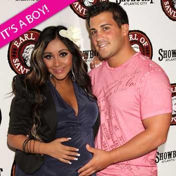 Jersey Shore' star Snooki gives birth to baby boy