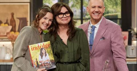 Composite photo of Drew Barrymore, Valerie Bertinelli, Ross Matthews