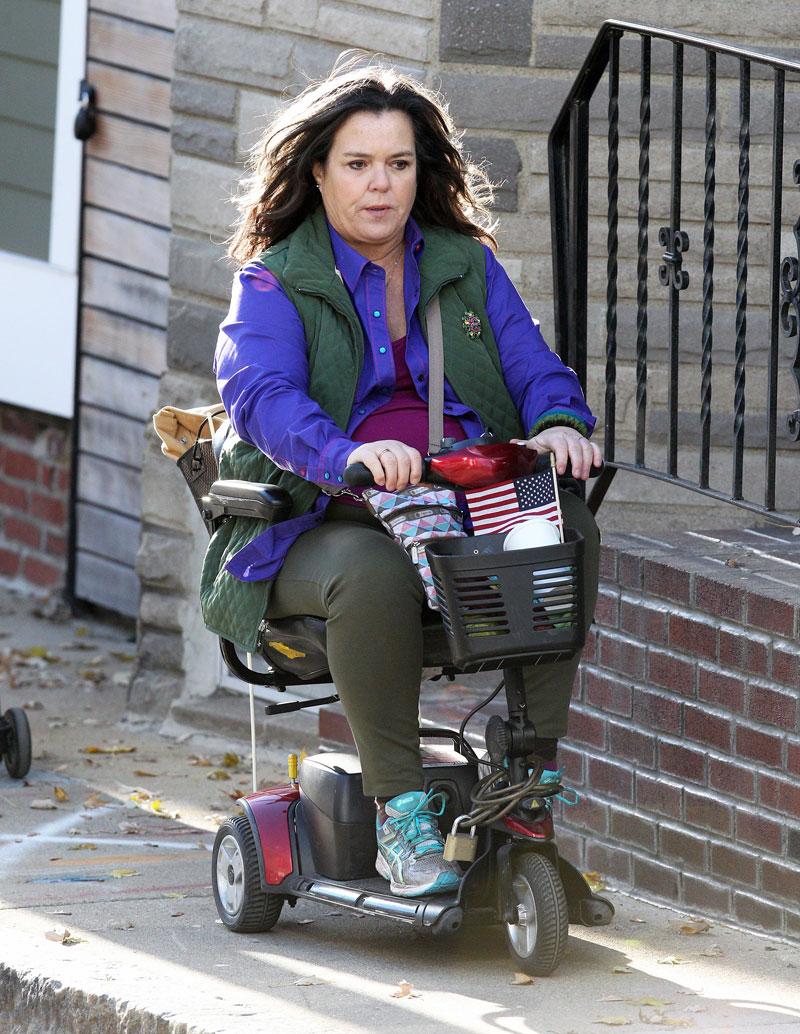 Rosie ODonnell Electric Wheelchair New Show Estranged Daughter Chelsea Pics