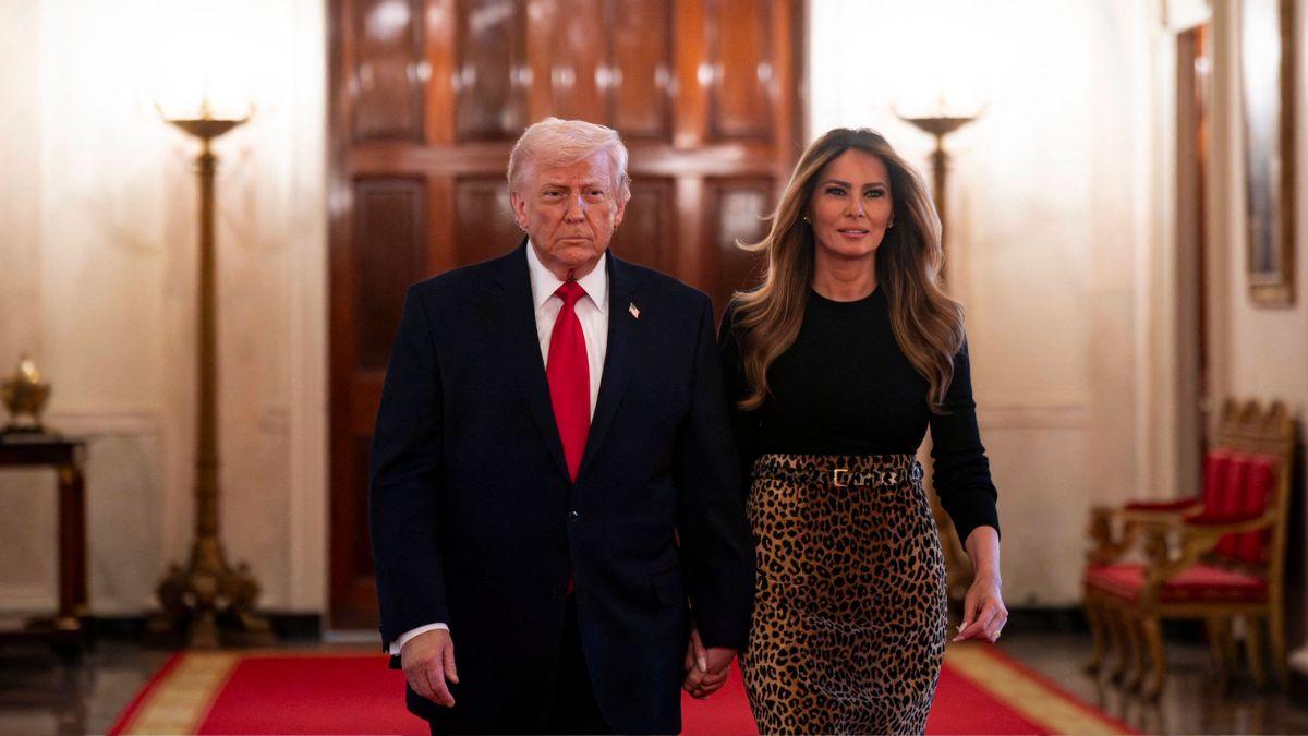 Photo of Melania Trump, Donald Trump