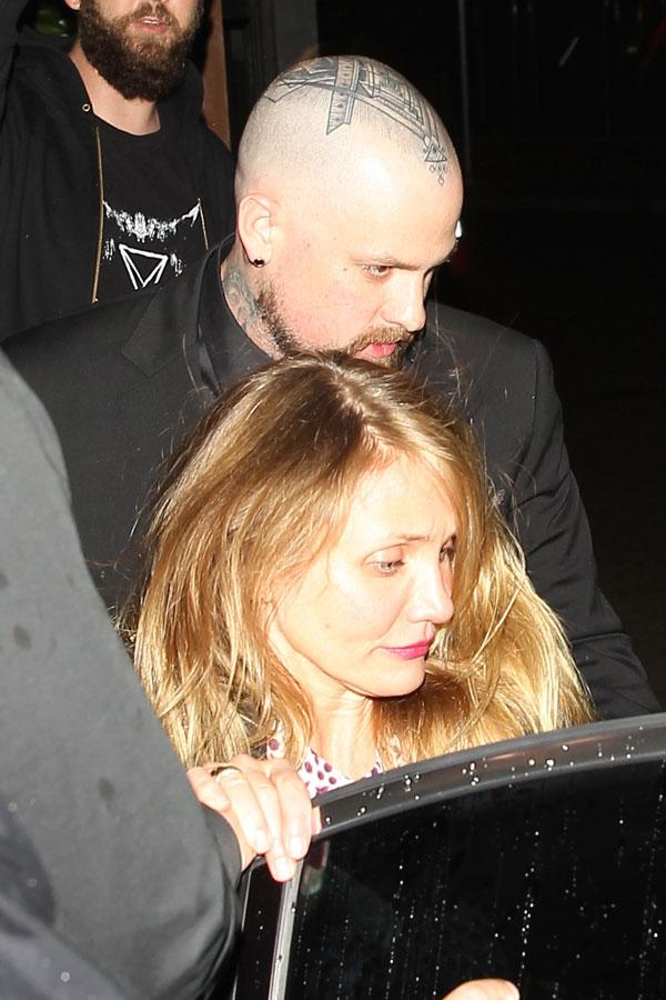 Benji Madden Cameron Diaz Fall