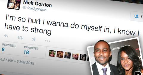//bobbi kristina brown nick gordon desperate tweets PP