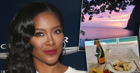 //kenya moore married inside wedding details pp