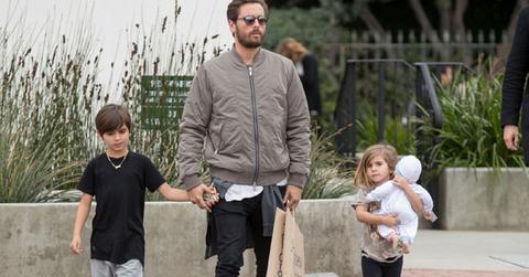 Kourtney Kardashian Scott Disick Kids Mason Penelope Malibu