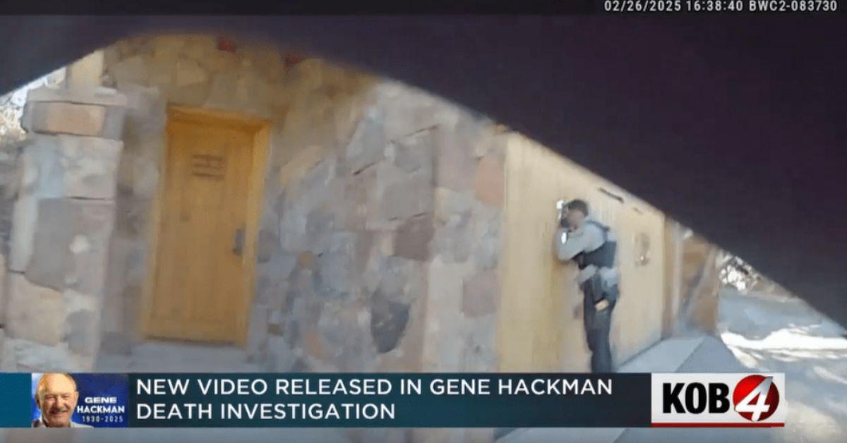 gene hackman mystery cops release bodycam video staff outside home