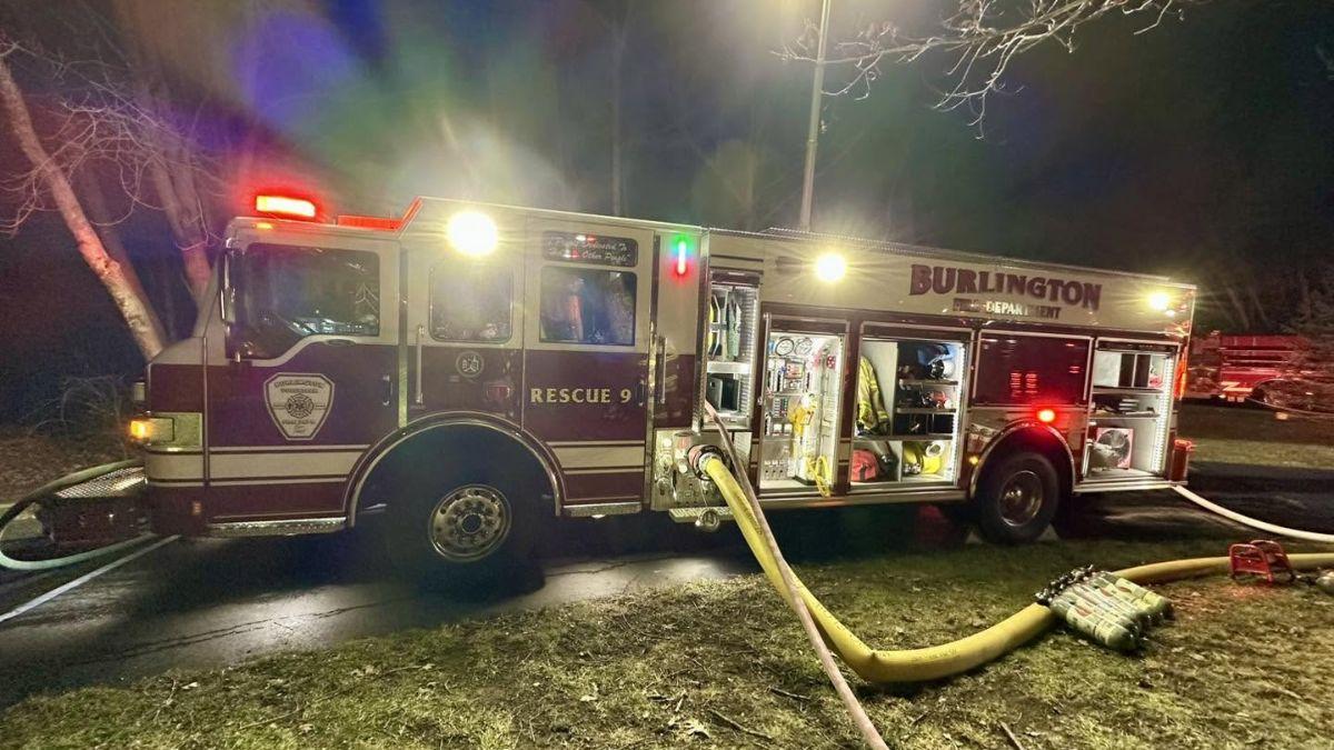 Photo of Burlington Volunteer Fire Department truck