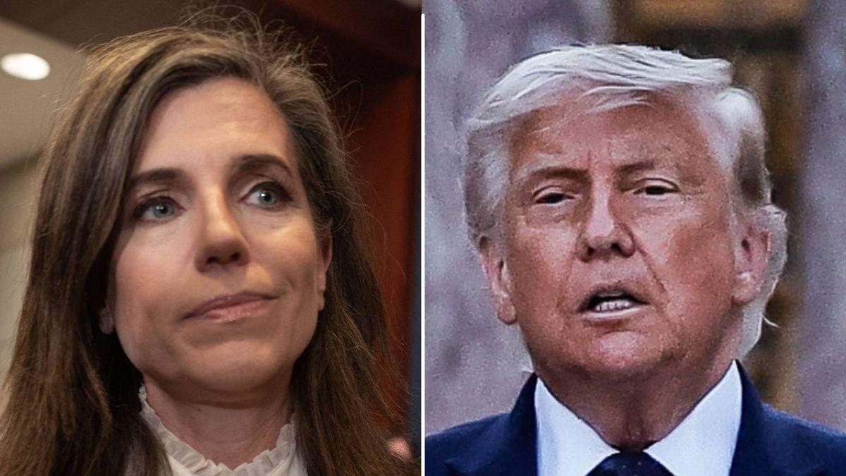 picture of Nancy Mace and Donald Trump