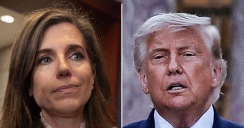 picture of Nancy Mace and Donald Trump