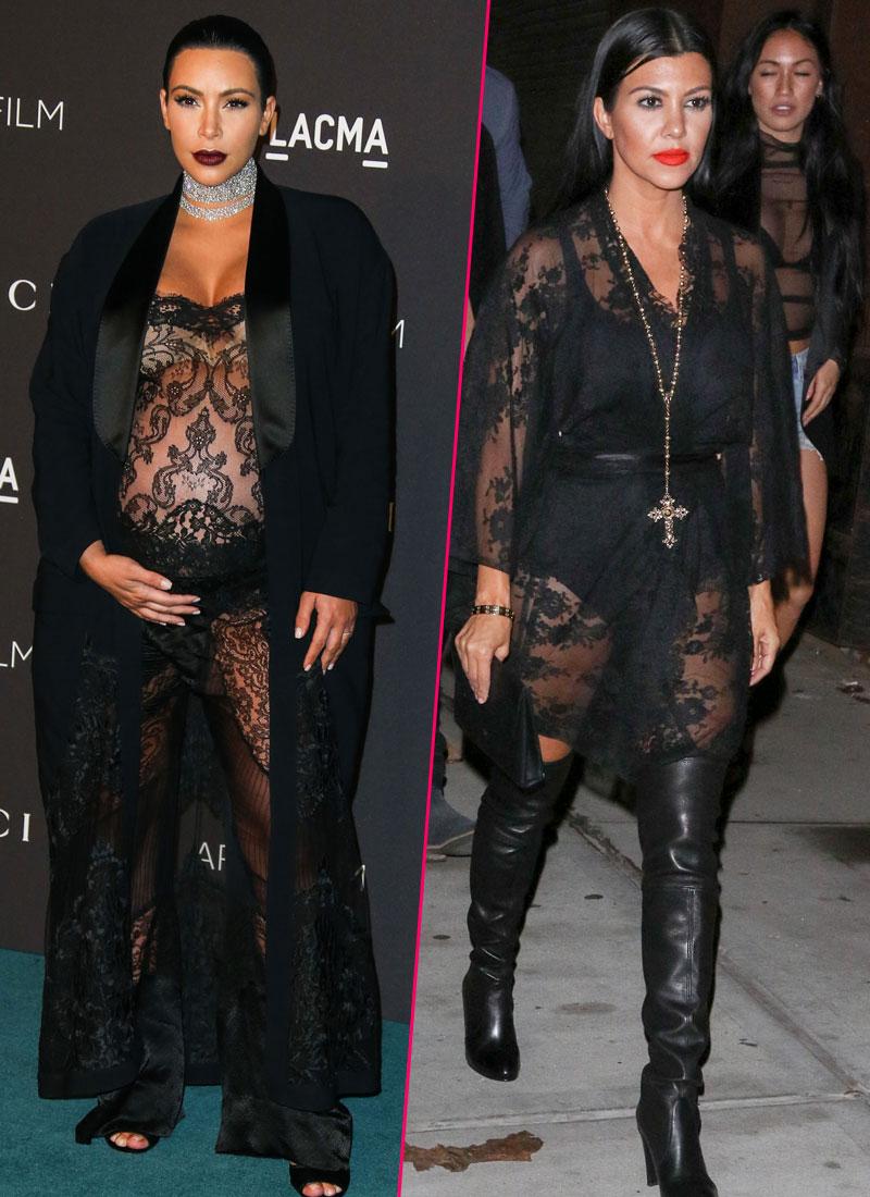 Kim Kardashian Sisters Feud Khloe Kourtney Kylie Jenner Style