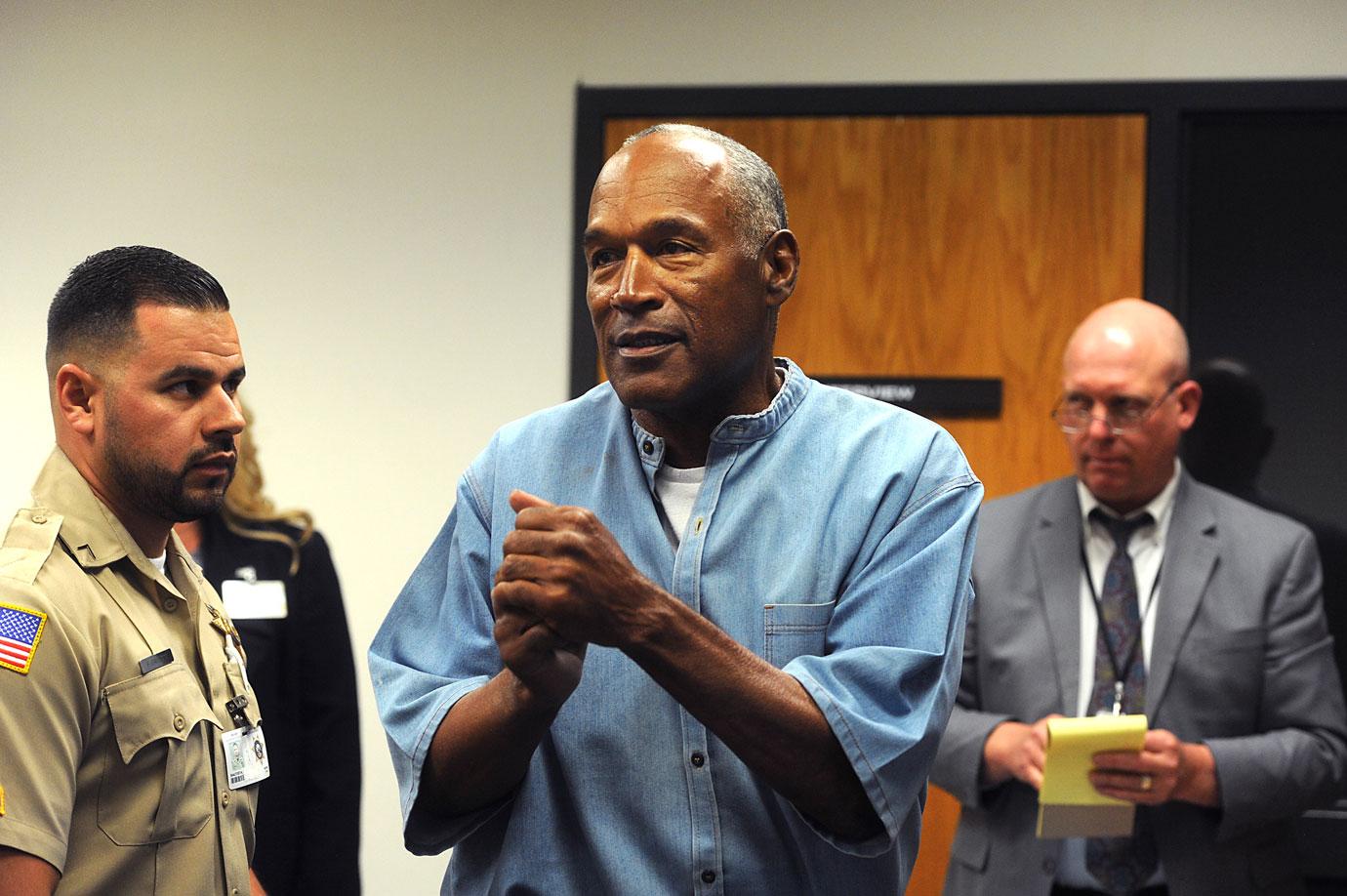 //oj simpson granted parole prison release date