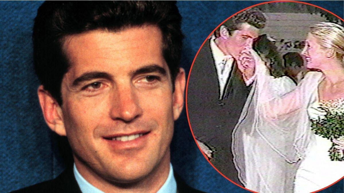 Photo of JFK Jr. and Carolyn Bessette