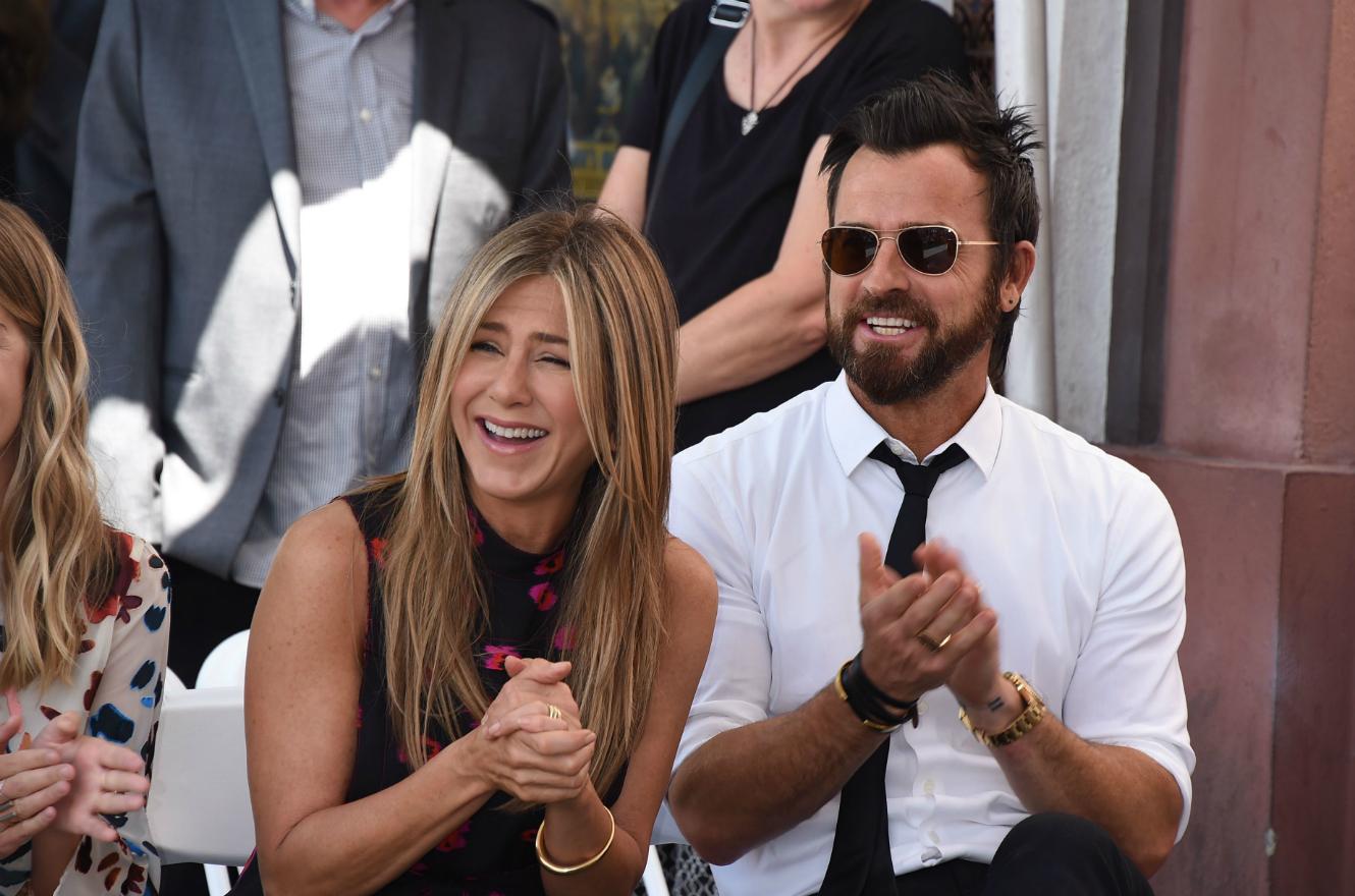 Jennifer Aniston and Justin Theroux