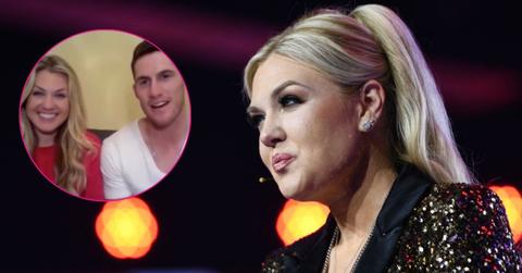 Composite photo of Erika Kirk and Erika Kirk and JT Massey