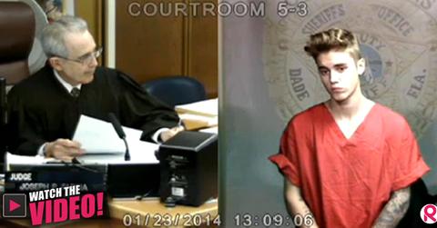 //justin bieber in court arrested drag racing bail wide