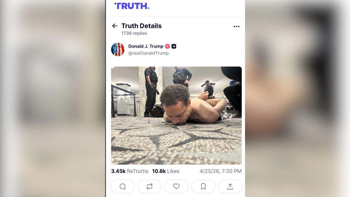 Photo of the alleged gunman