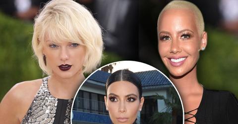 Kim Kardashian Taylor Swift Amber Rose Feud