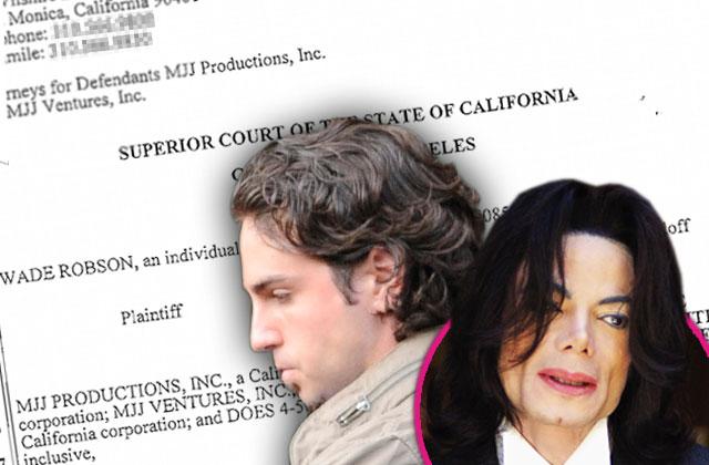 Michael Jackson Child Rape Case Alleged Victim Wade Robson At Risk Of Suicide Lawyers Claim In Court Documents