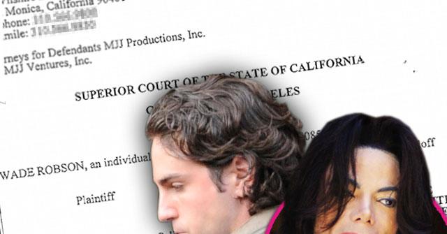 Michael Jackson Child Rape Case Alleged Victim Wade Robson At Risk Of Suicide Lawyers Claim In Court Documents