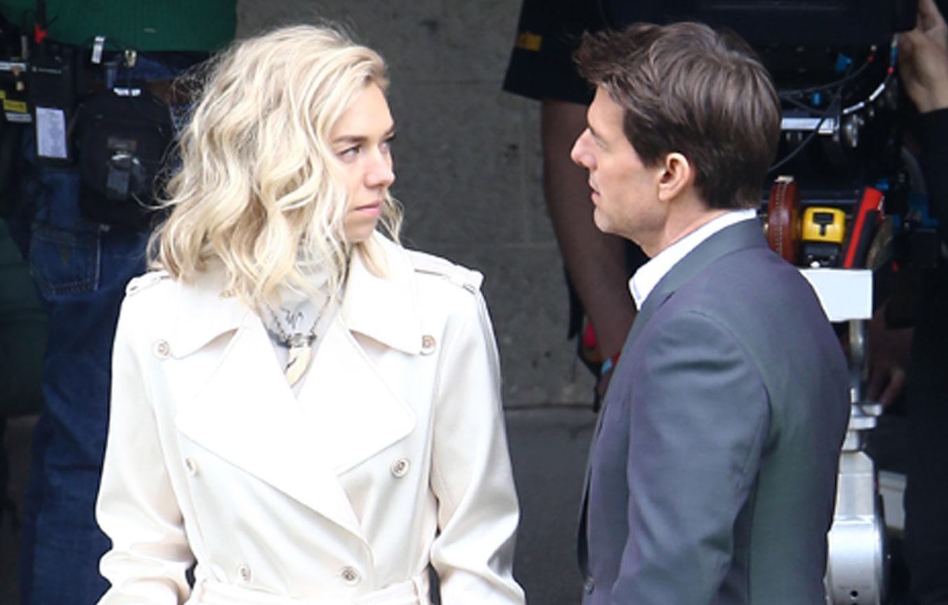 Tom Cruise Mission Impossible 6 Vanessa Kirby Kissing