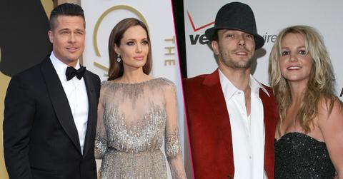 Britney Spears & Kevin Federline Court & Angelina Jolie & Brad Pitt Fight