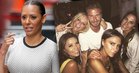 Victoria Beckham Spice Girl Mel B Birthday Party Diss