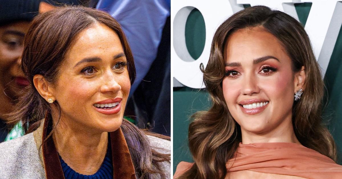 Desperate Meghan Markle Bonding With Jessica Alba Over Divorce