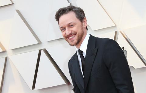 James McAvoy wore a black Prada suit to the Oscars, a long way from his full frontal nudity days in The Last King of Scotland.