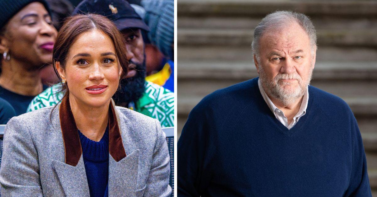 Photo of Meghan Markle and dad Thomas