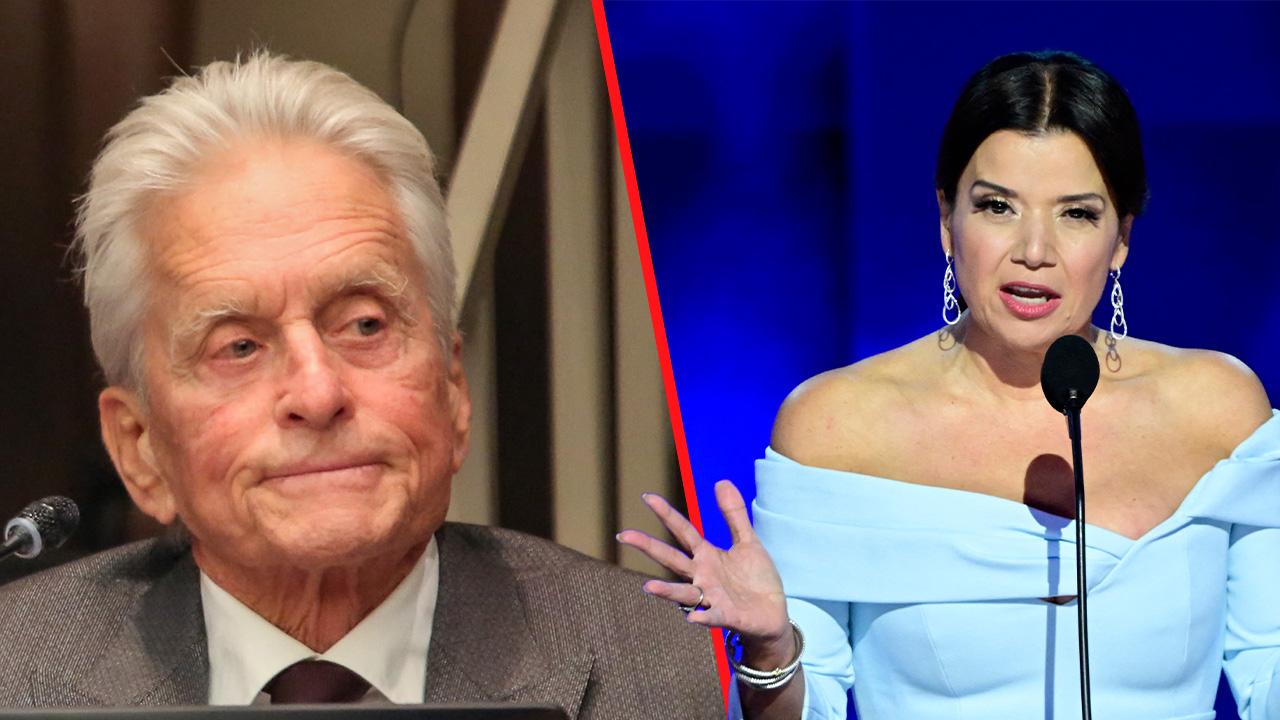 Photo of Michael Douglas and Ana Navarro