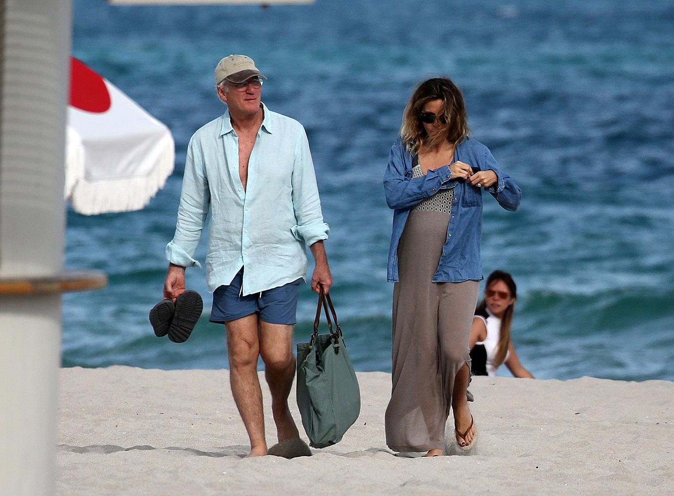 Richard Gere, Alejandra Silva Share Holiday Photo With Kids