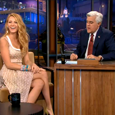 VIDEO: Blake Lively Stays Mum On Leo, Nude Pics On The Tonight Show